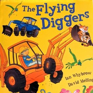 The Flying Diggers children's easy read hard cover